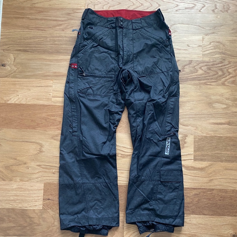 Spyder Team Venom Charcoal SnowBoard Pant
